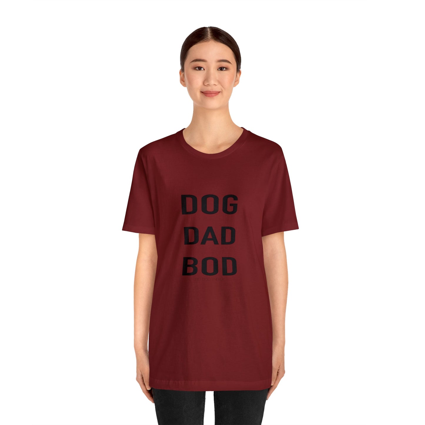 Dog Dad Bod | Unisex Jersey Short Sleeve Tee