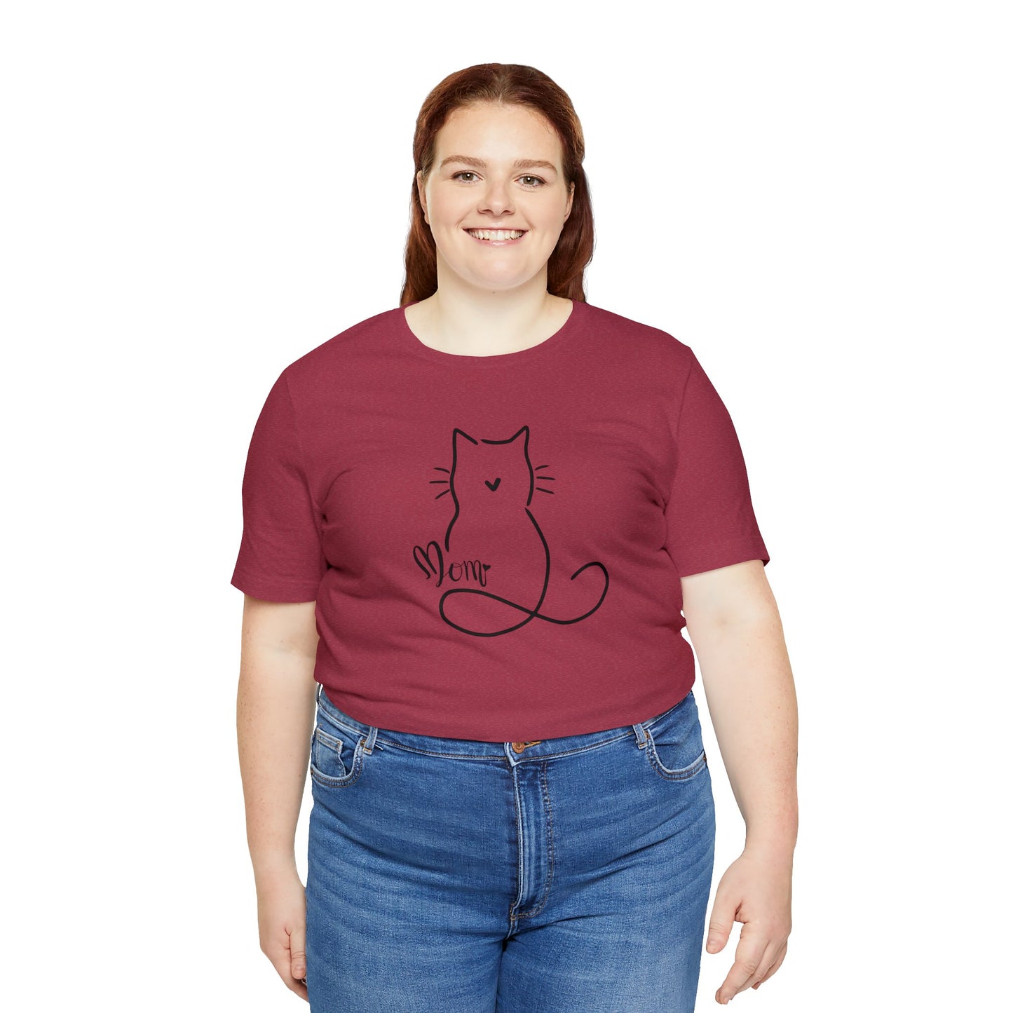 Cat Mom | Unisex Jersey Short Sleeve Tee
