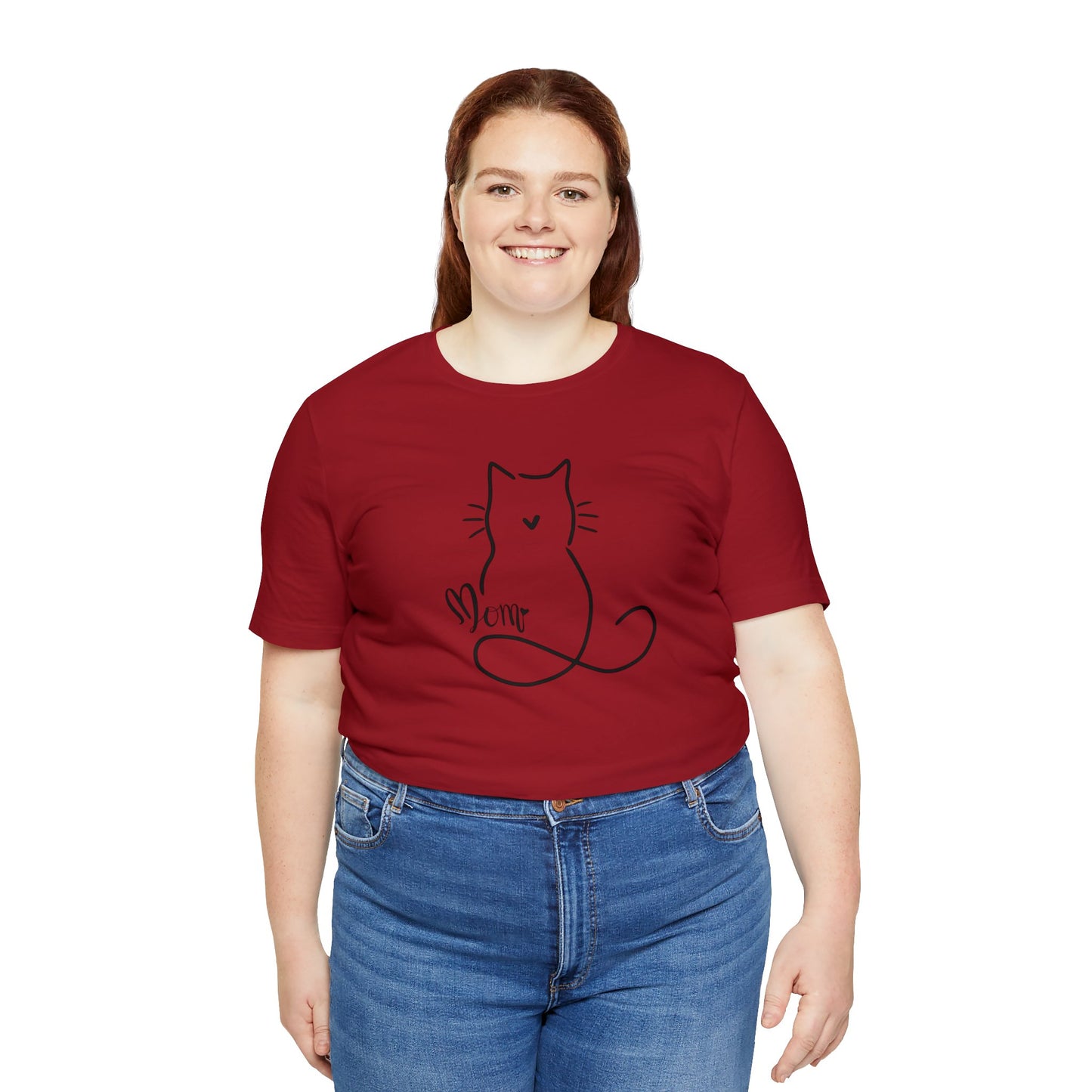 Cat Mom | Unisex Jersey Short Sleeve Tee