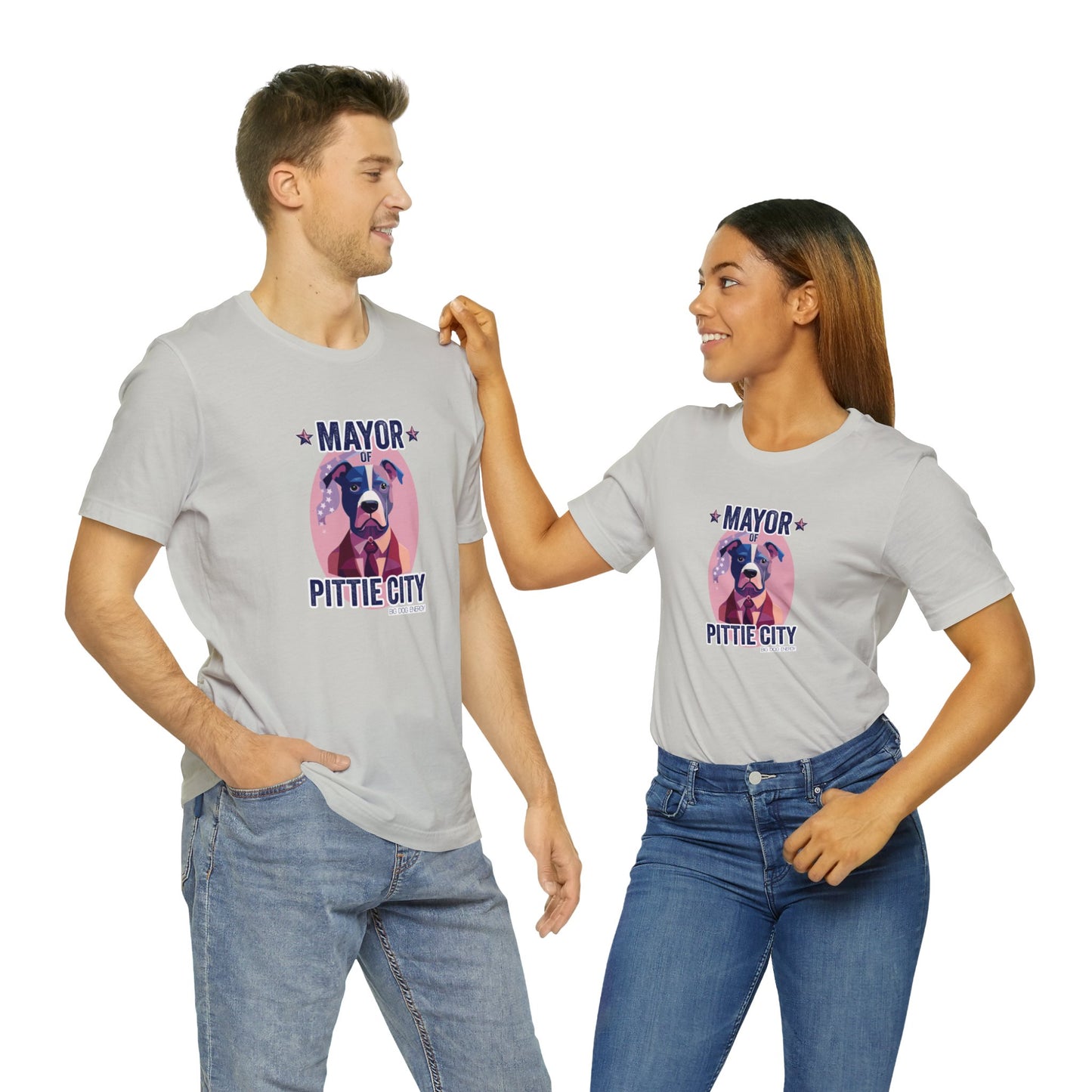 Mayor of Pittie City | Unisex Jersey Short Sleeve Tee