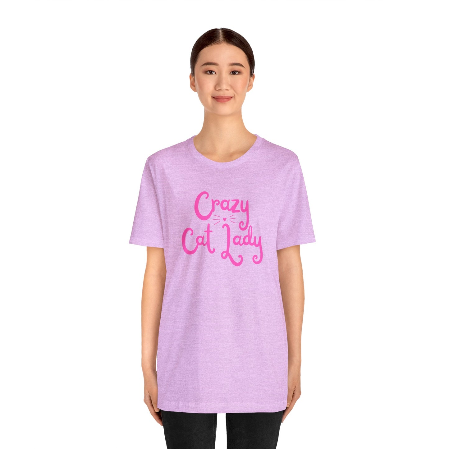 Crazy Cat Lady | Unisex Jersey Short Sleeve Tee