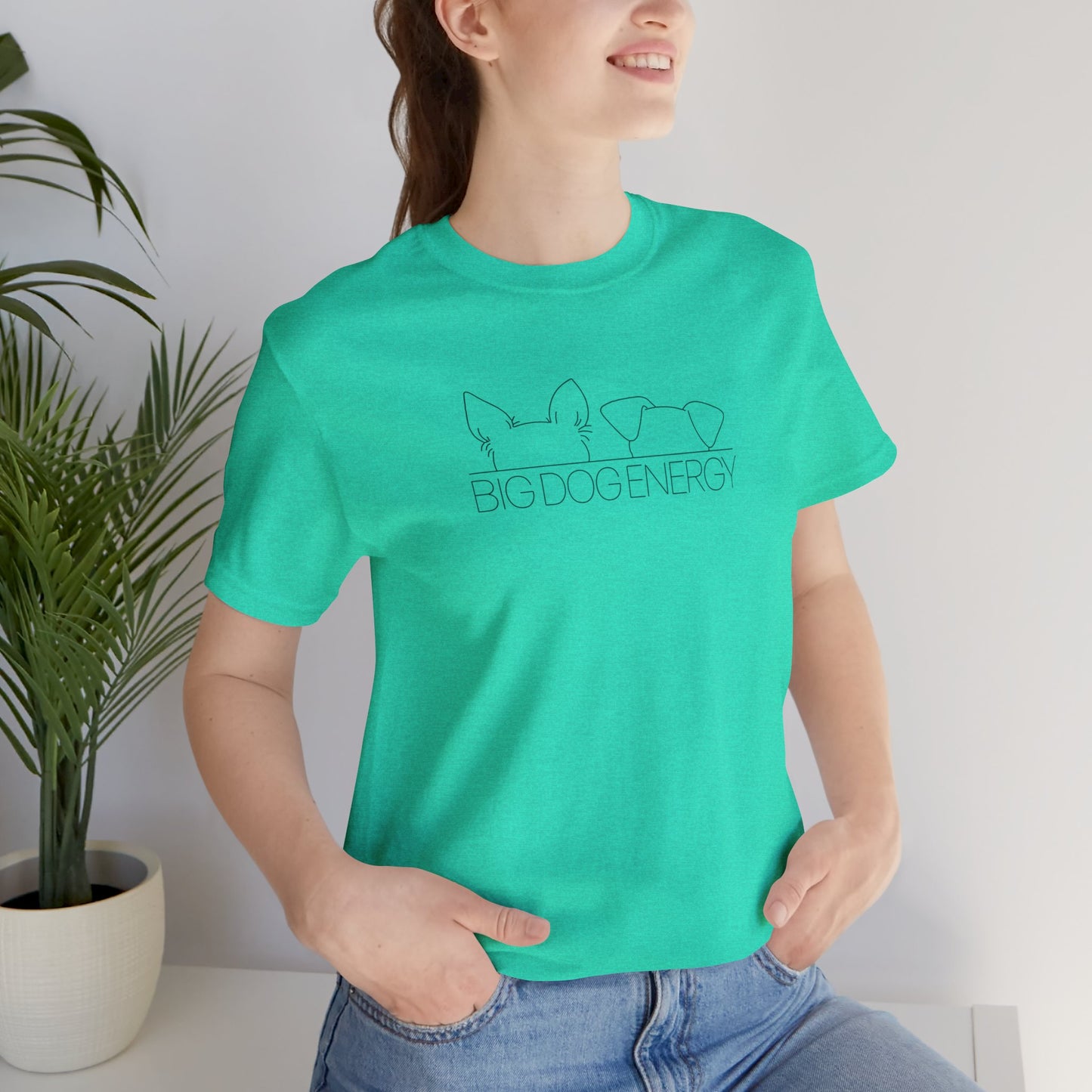 Big Dog Energy Logo | Unisex Jersey Short Sleeve Tee