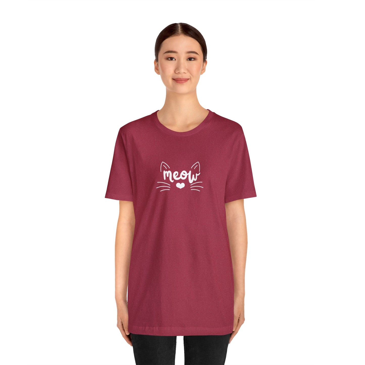 Meow! | Unisex Jersey Short Sleeve Tee