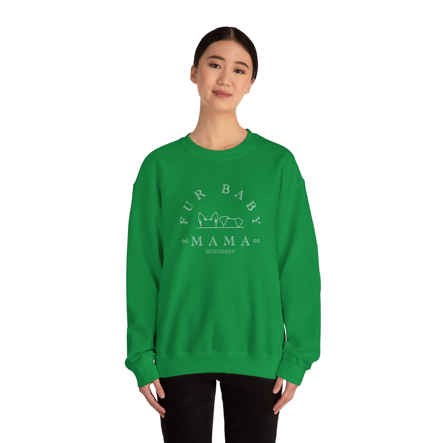 Fur Baby Mama | Unisex Heavy Blend™ Crewneck Sweatshirt