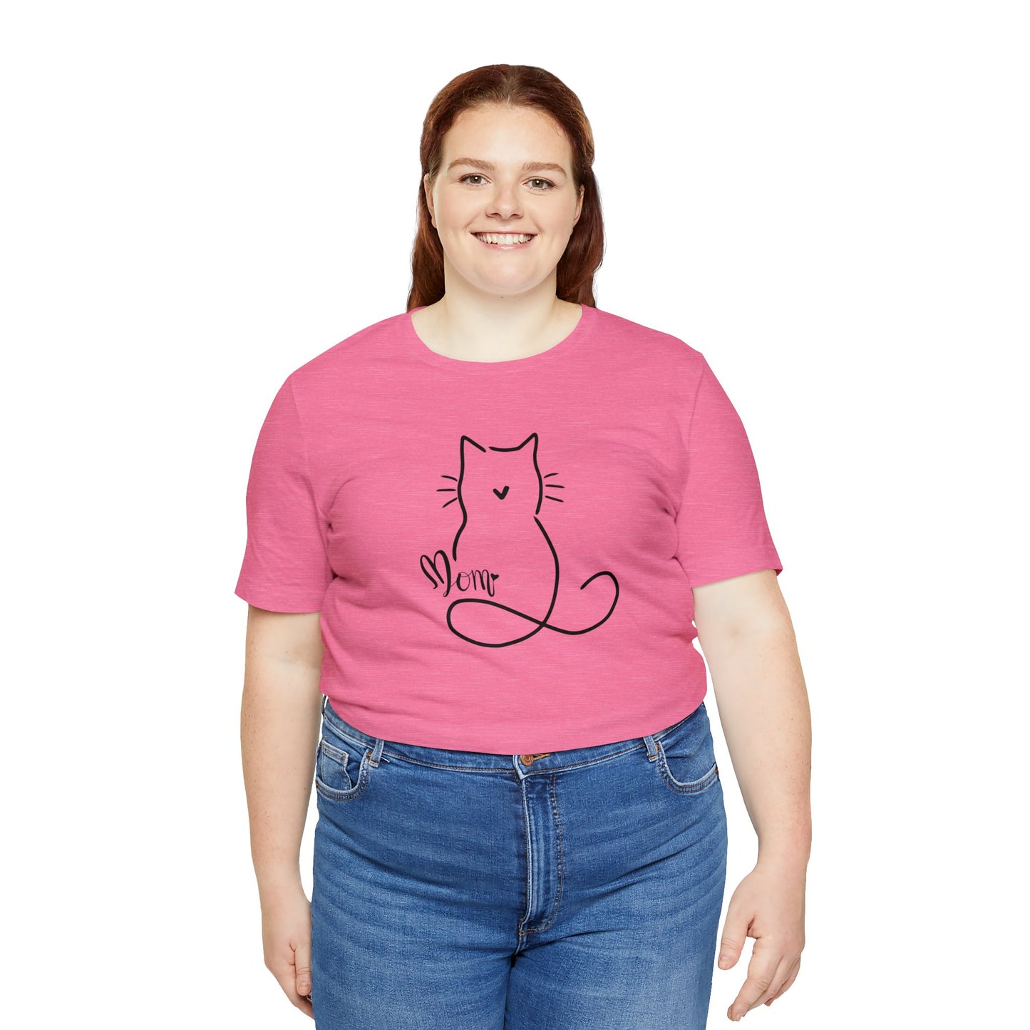 Cat Mom | Unisex Jersey Short Sleeve Tee