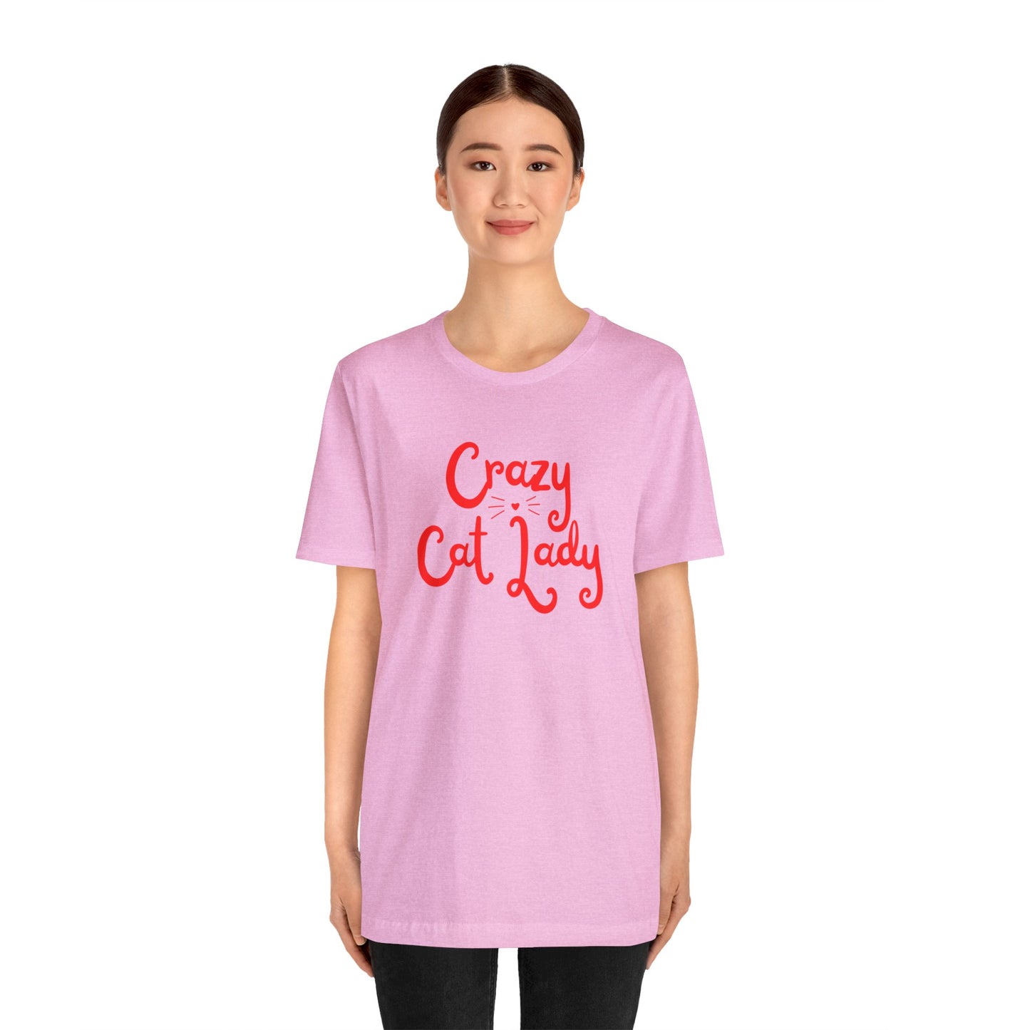 Crazy Cat Lady | Unisex Jersey Short Sleeve Tee