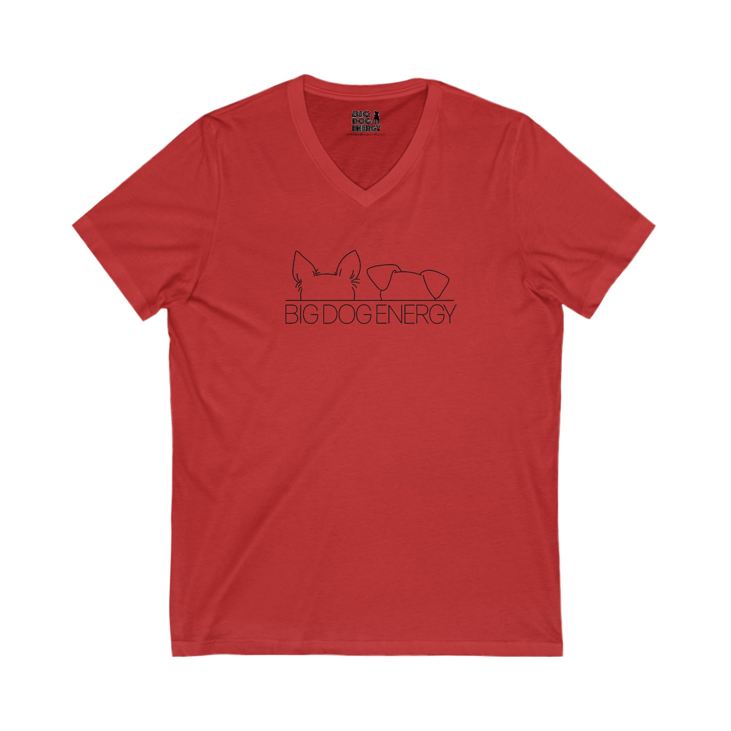 BDE in the V....Neck T-Shirt | Unisex Jersey Short Sleeve V-Neck Tee