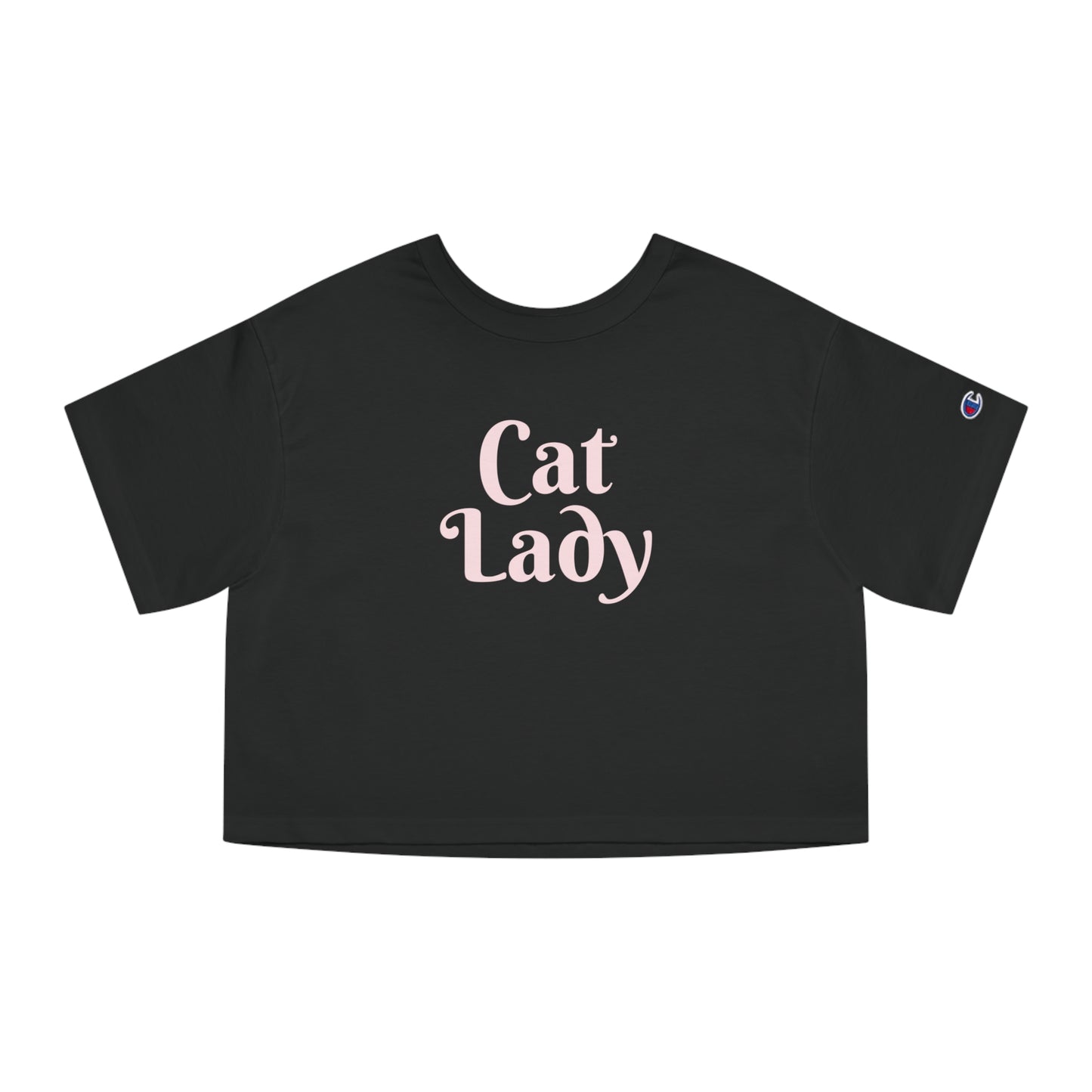 Cropped Cat Lady | Champion Women's Heritage Cropped T-Shirt