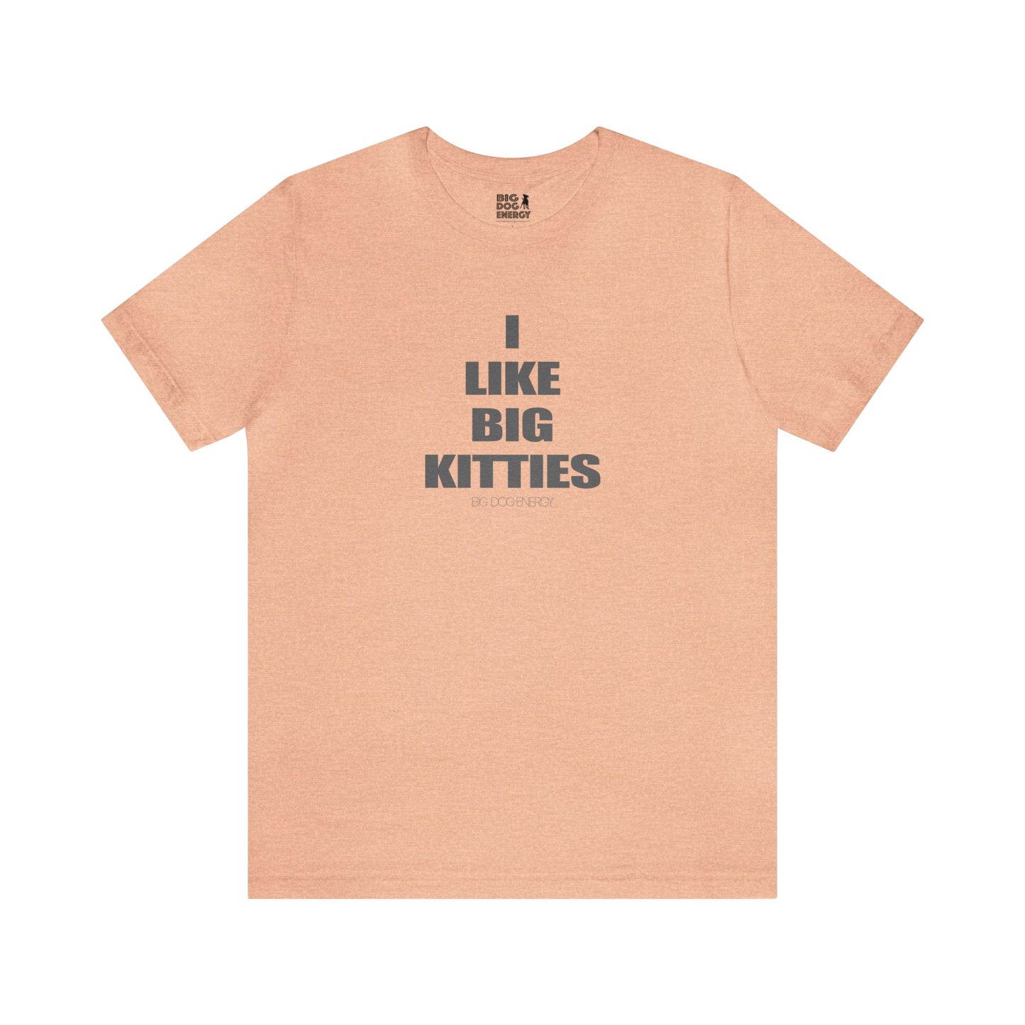 I Like Big Kitties | Unisex Jersey Short Sleeve Tee
