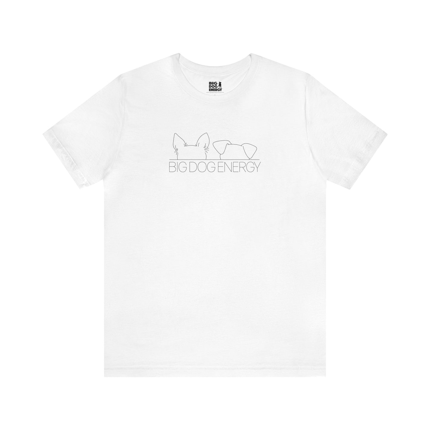 Big Dog Energy Logo | Unisex Jersey Short Sleeve Tee