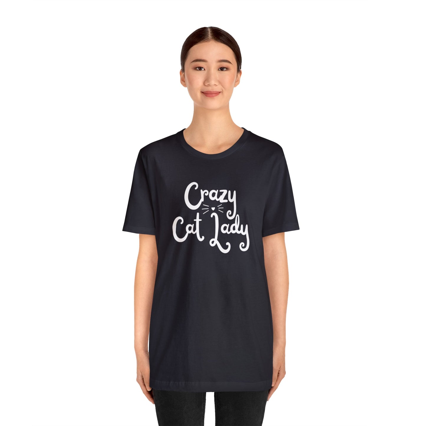 Crazy Cat Lady | Unisex Jersey Short Sleeve Tee