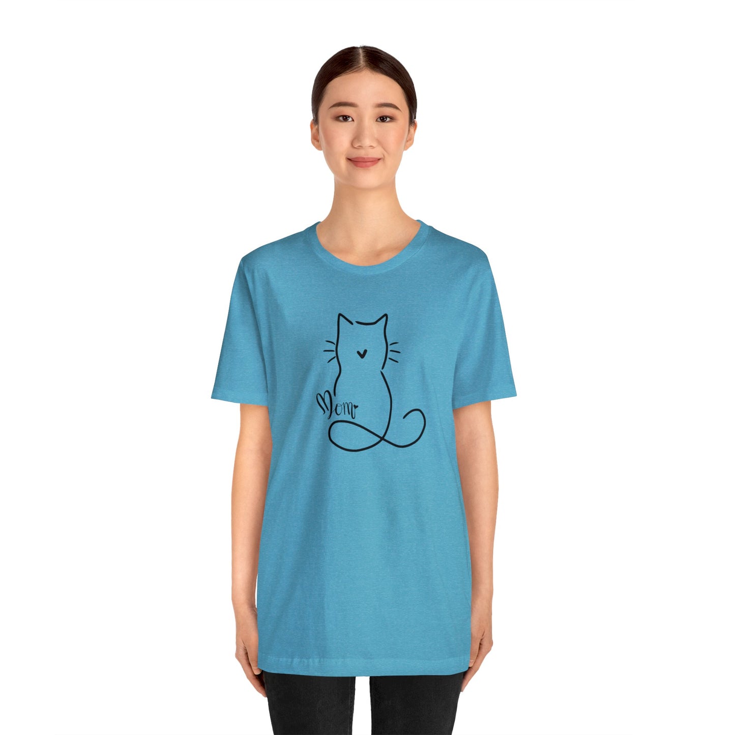 Cat Mom | Unisex Jersey Short Sleeve Tee