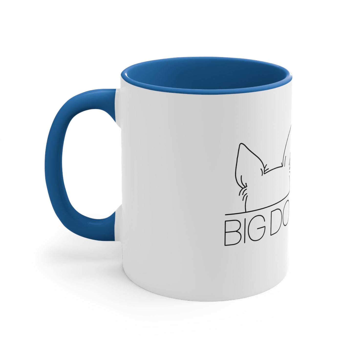 BDE Logo Accent Coffee Mug, 11oz