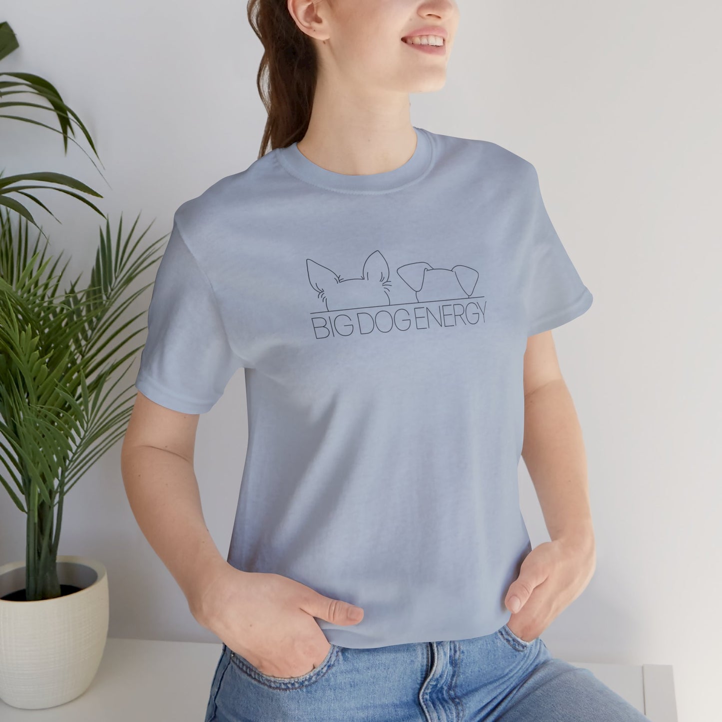 Big Dog Energy Logo | Unisex Jersey Short Sleeve Tee