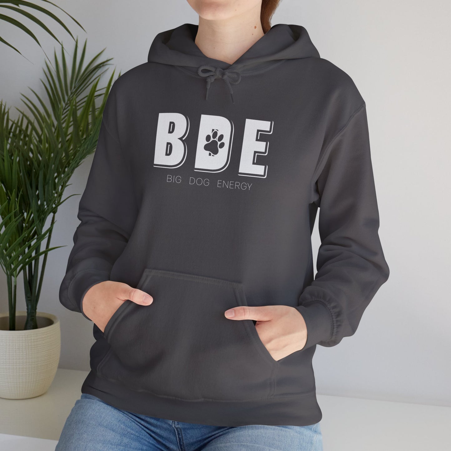 BDE (Big Dog Energy) | Unisex Heavy Blend™ Hooded Sweatshirt