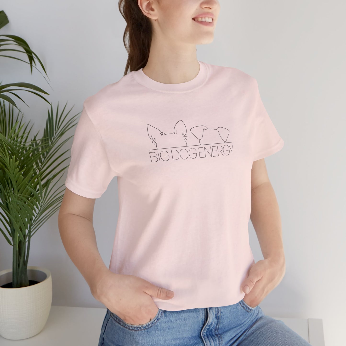 Big Dog Energy Logo | Unisex Jersey Short Sleeve Tee