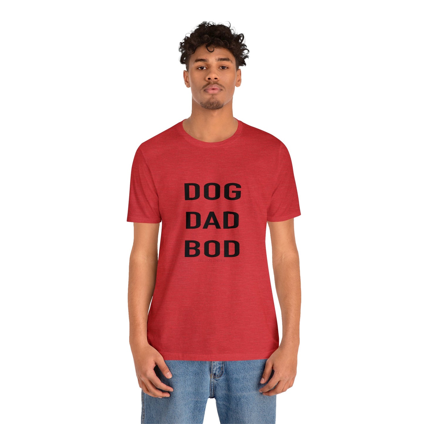 Dog Dad Bod | Unisex Jersey Short Sleeve Tee