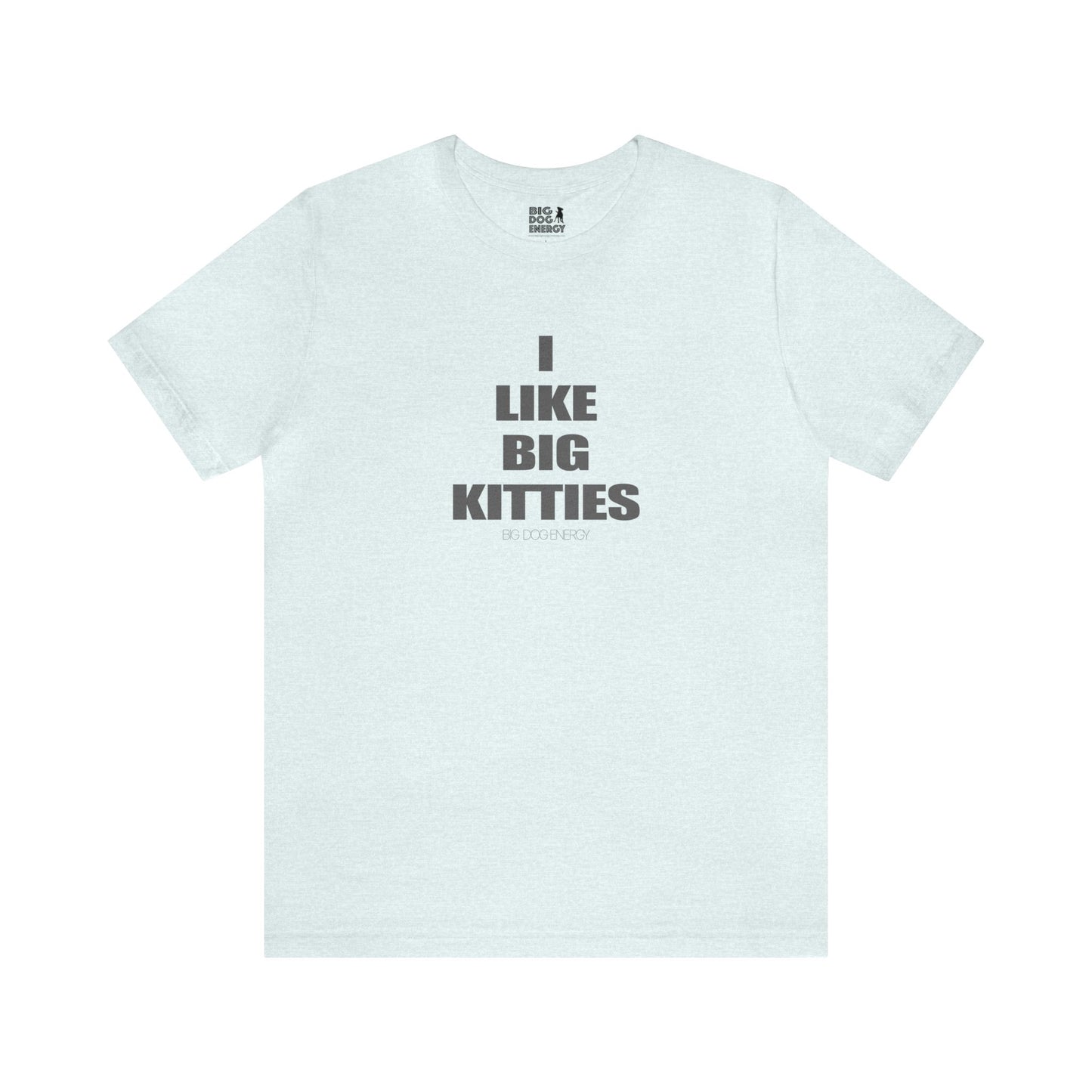 I Like Big Kitties | Unisex Jersey Short Sleeve Tee