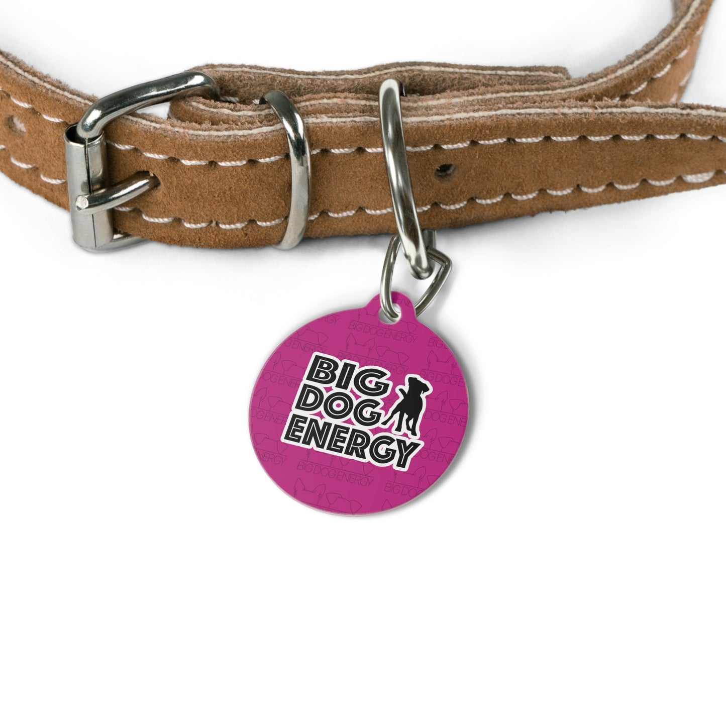 Big Dog Energy Pet Collar Tag