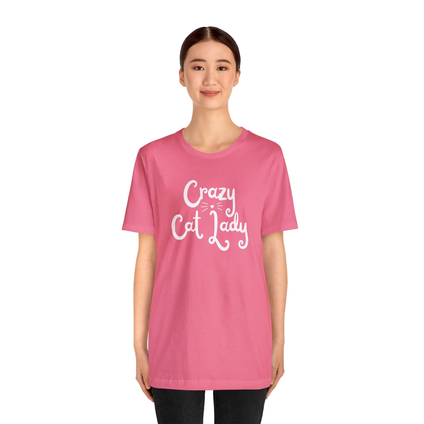 Crazy Cat Lady | Unisex Jersey Short Sleeve Tee