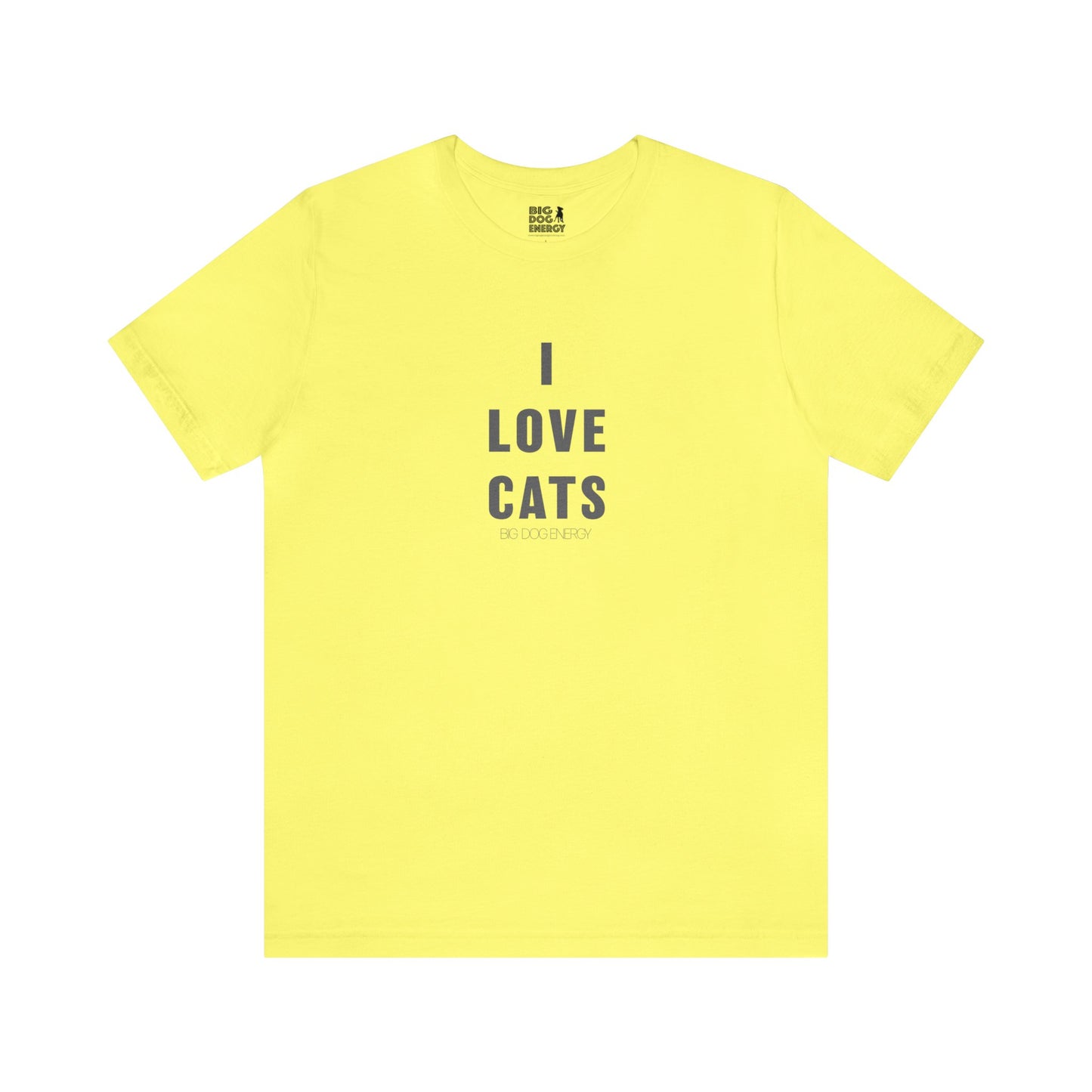 I Love Cats | Unisex Jersey Short Sleeve Tee