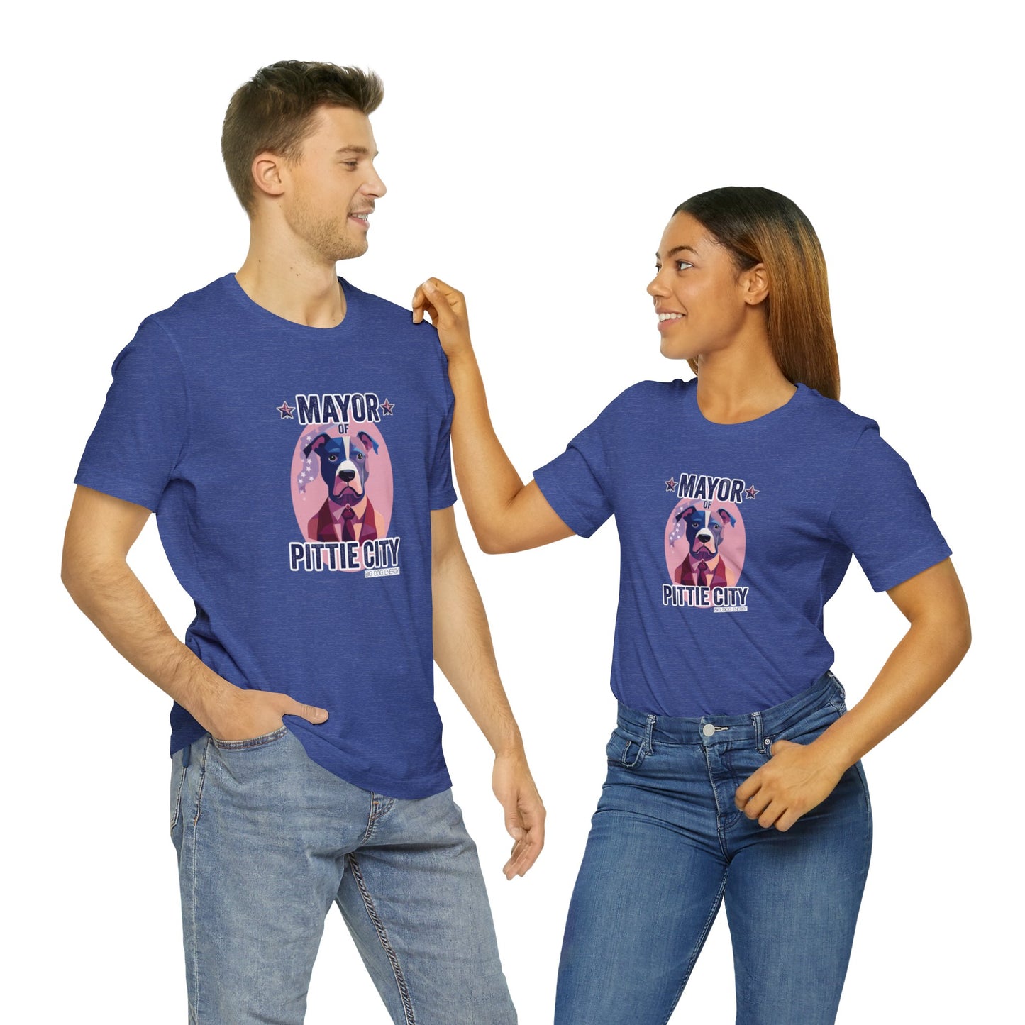 Mayor of Pittie City | Unisex Jersey Short Sleeve Tee
