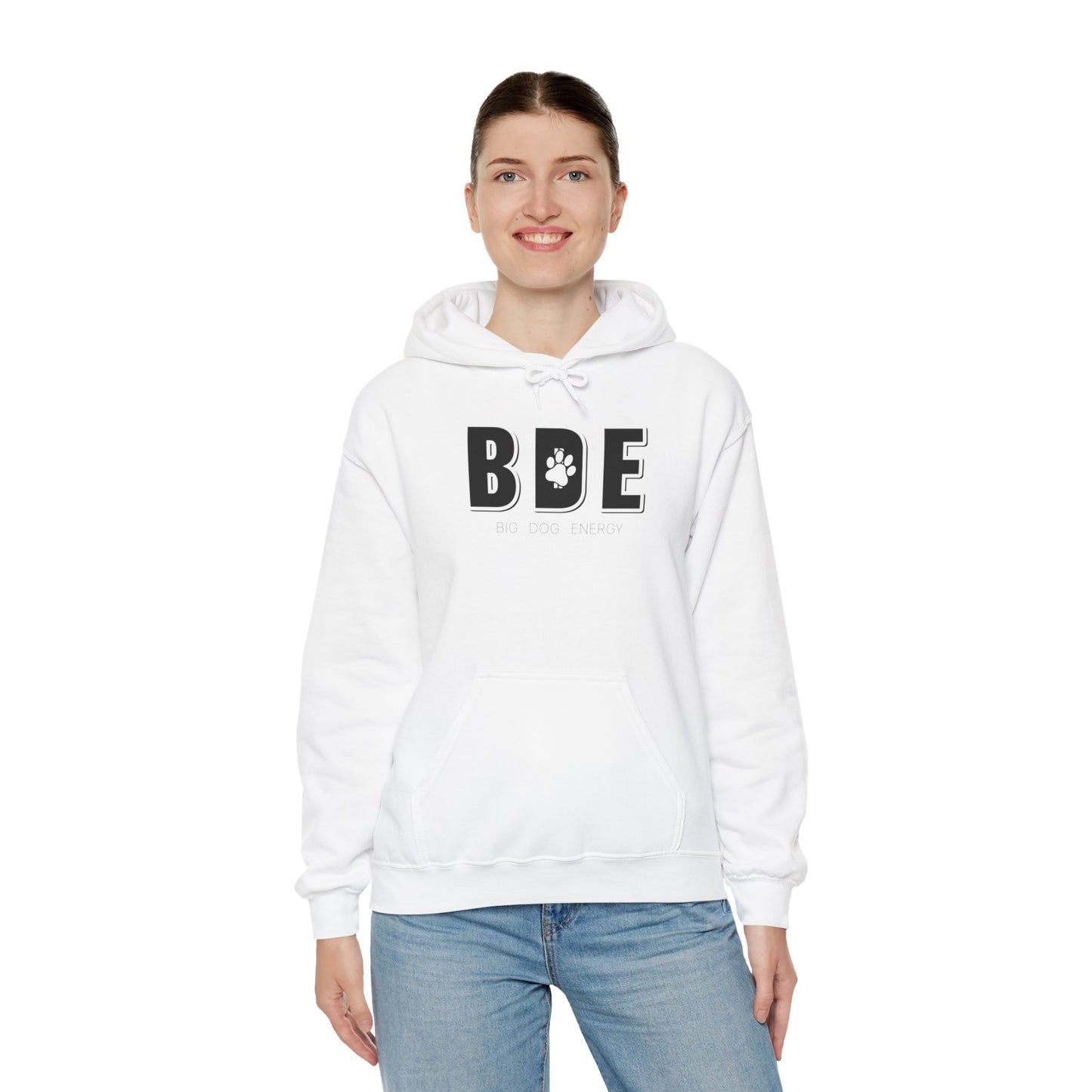 BDE (Big Dog Energy) | Unisex Heavy Blend™ Hooded Sweatshirt