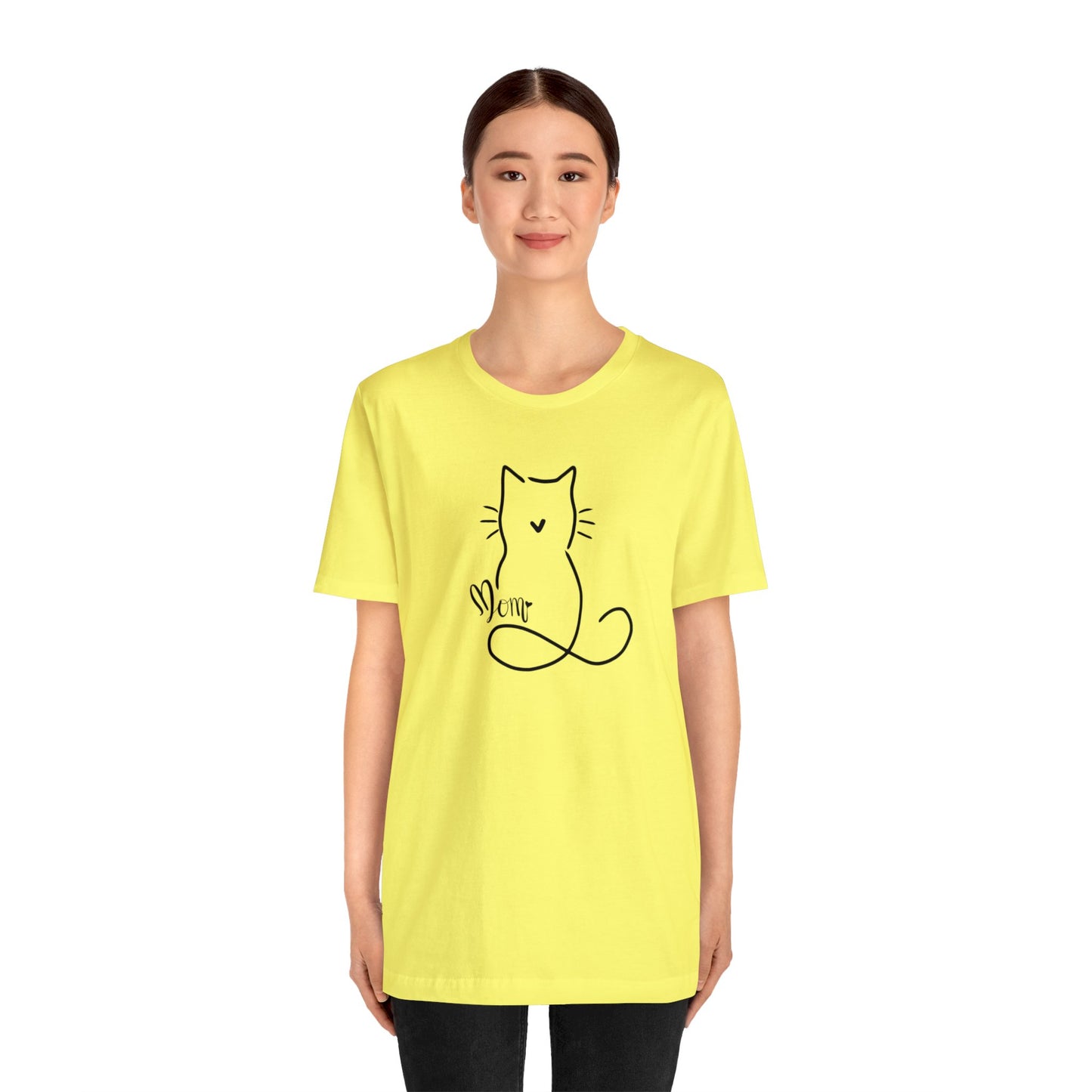 Cat Mom | Unisex Jersey Short Sleeve Tee
