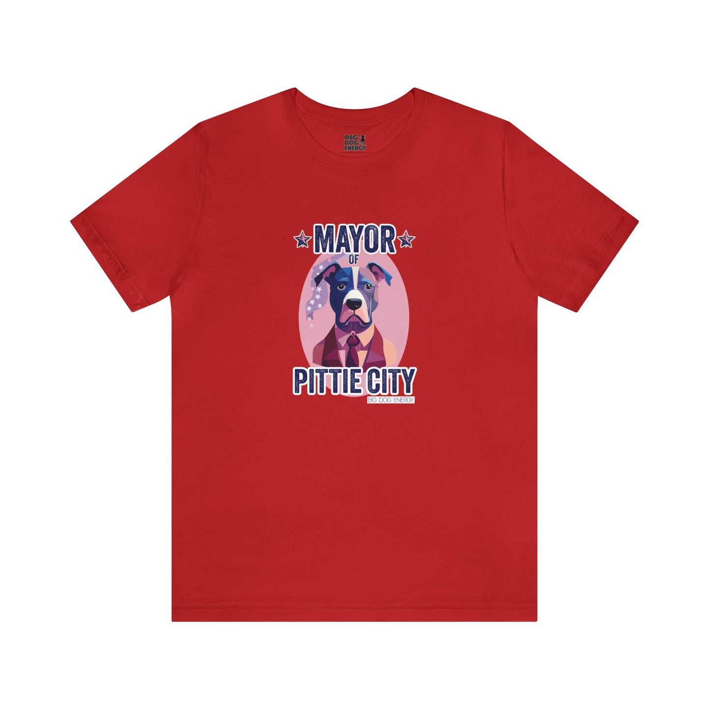 Mayor of Pittie City | Unisex Jersey Short Sleeve Tee