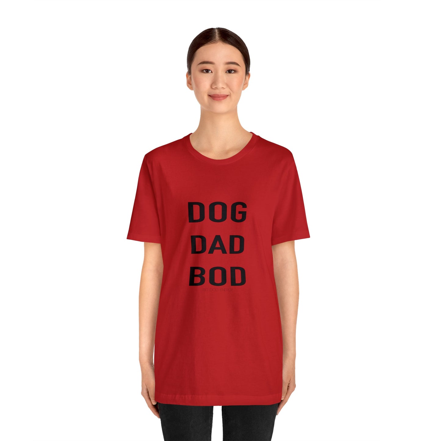 Dog Dad Bod | Unisex Jersey Short Sleeve Tee
