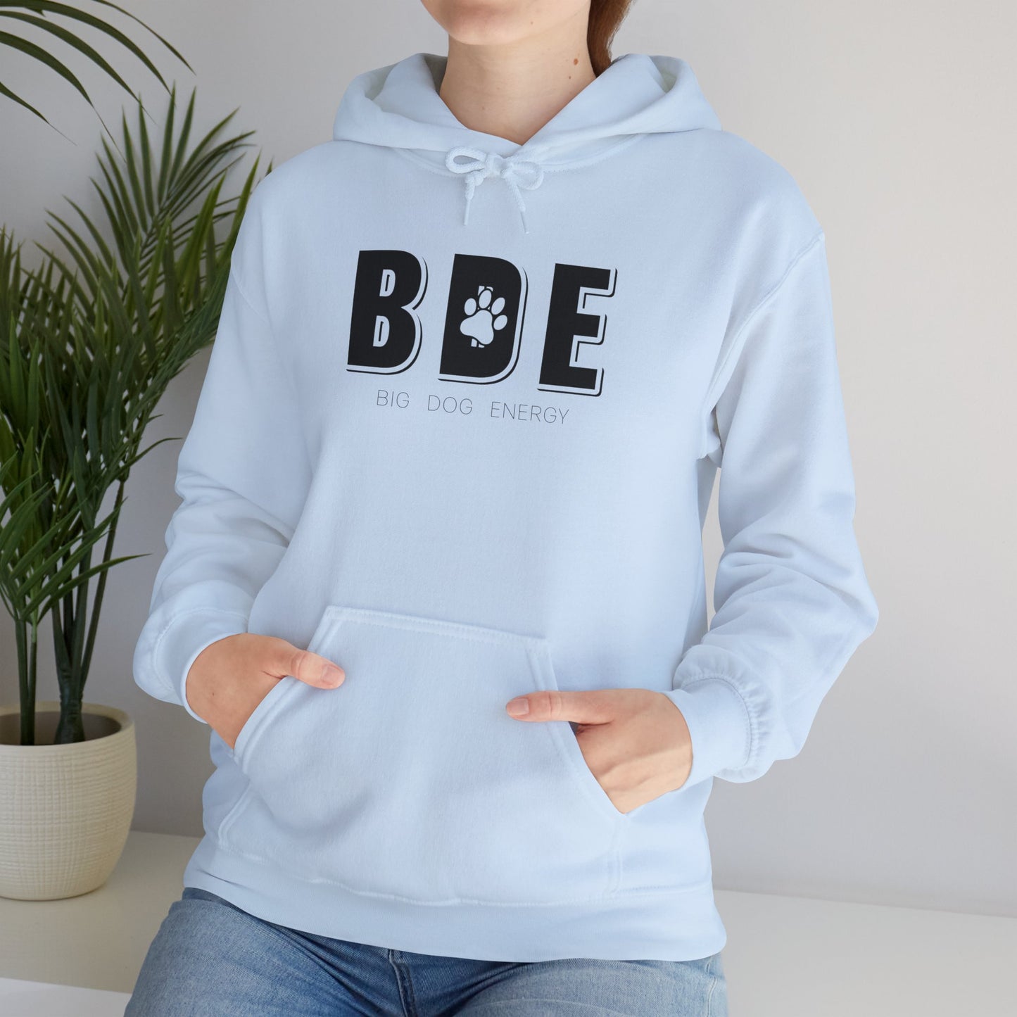 BDE (Big Dog Energy) | Unisex Heavy Blend™ Hooded Sweatshirt