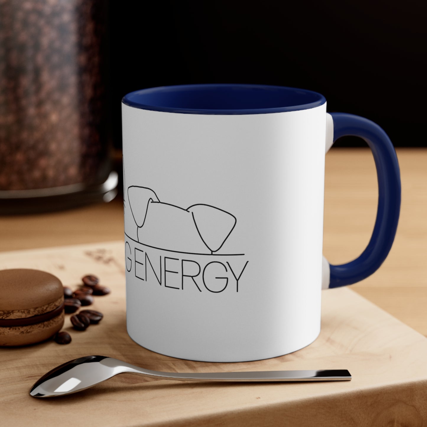 BDE Logo Accent Coffee Mug, 11oz