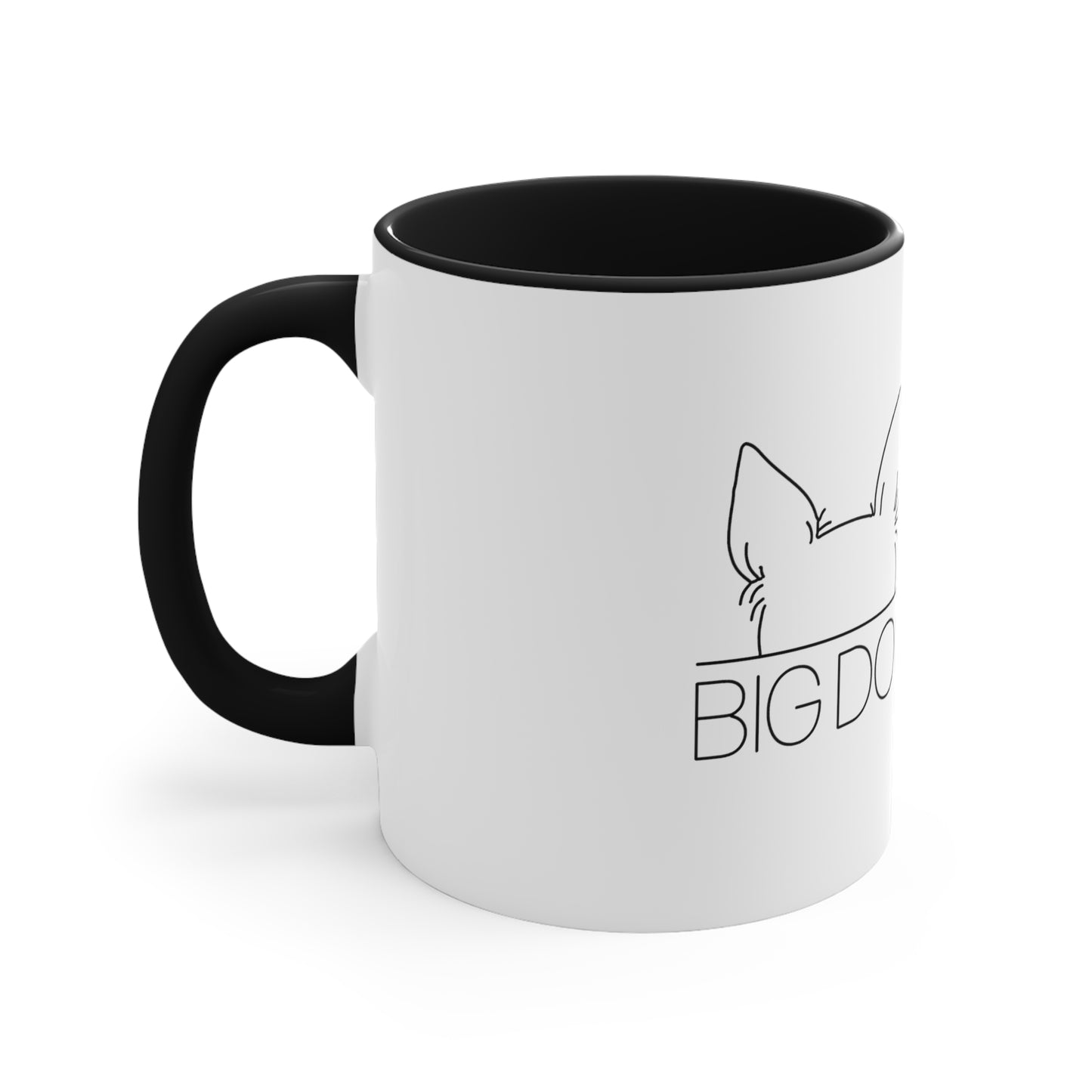 BDE Logo Accent Coffee Mug, 11oz