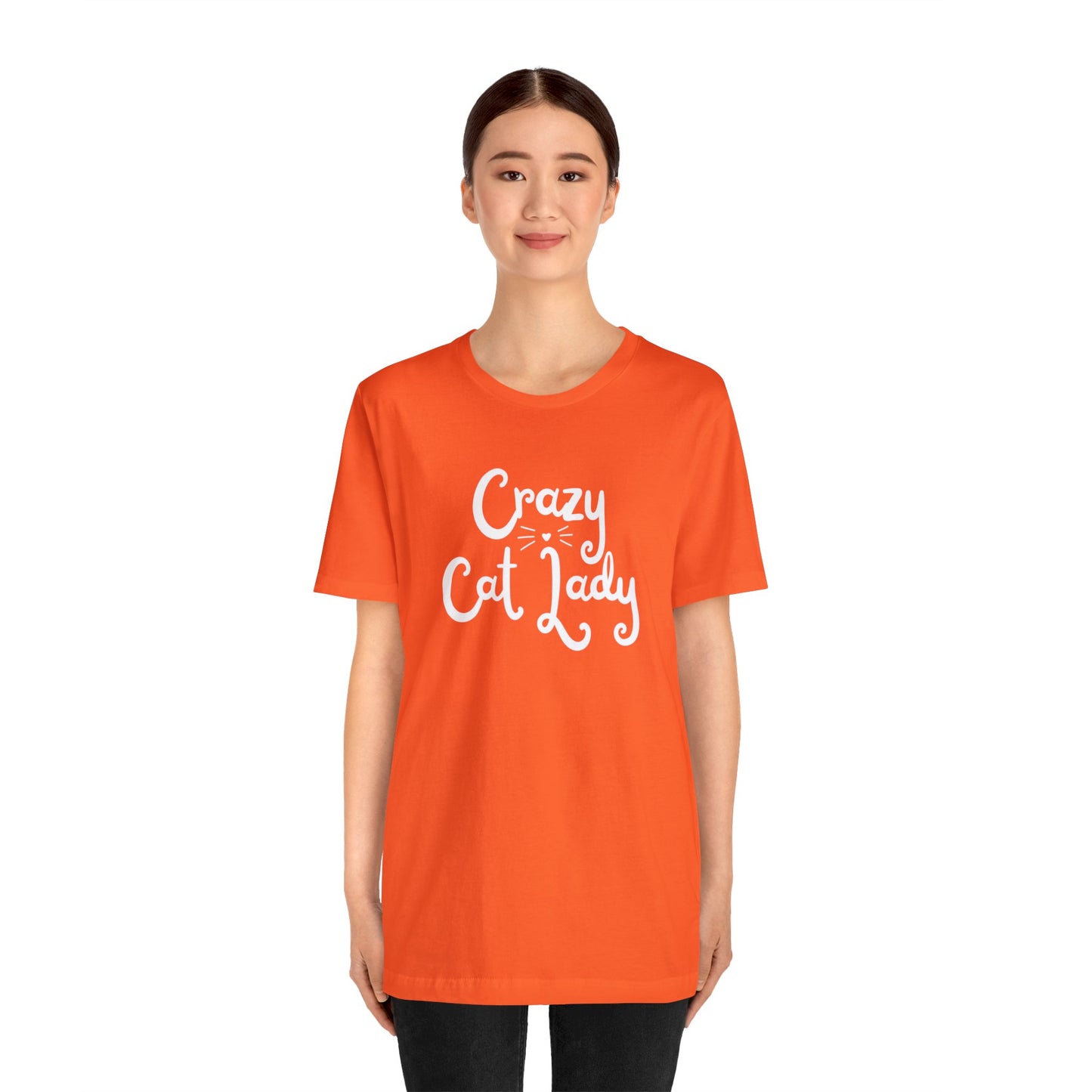 Crazy Cat Lady | Unisex Jersey Short Sleeve Tee