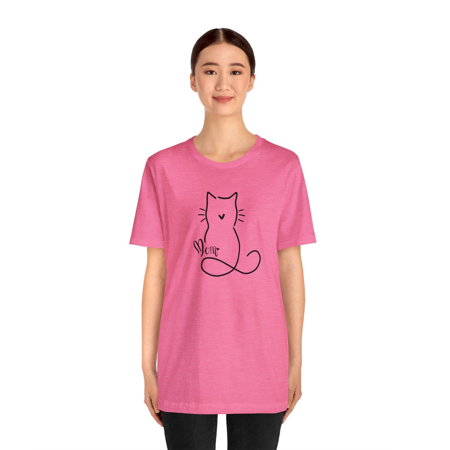 Cat Mom | Unisex Jersey Short Sleeve Tee