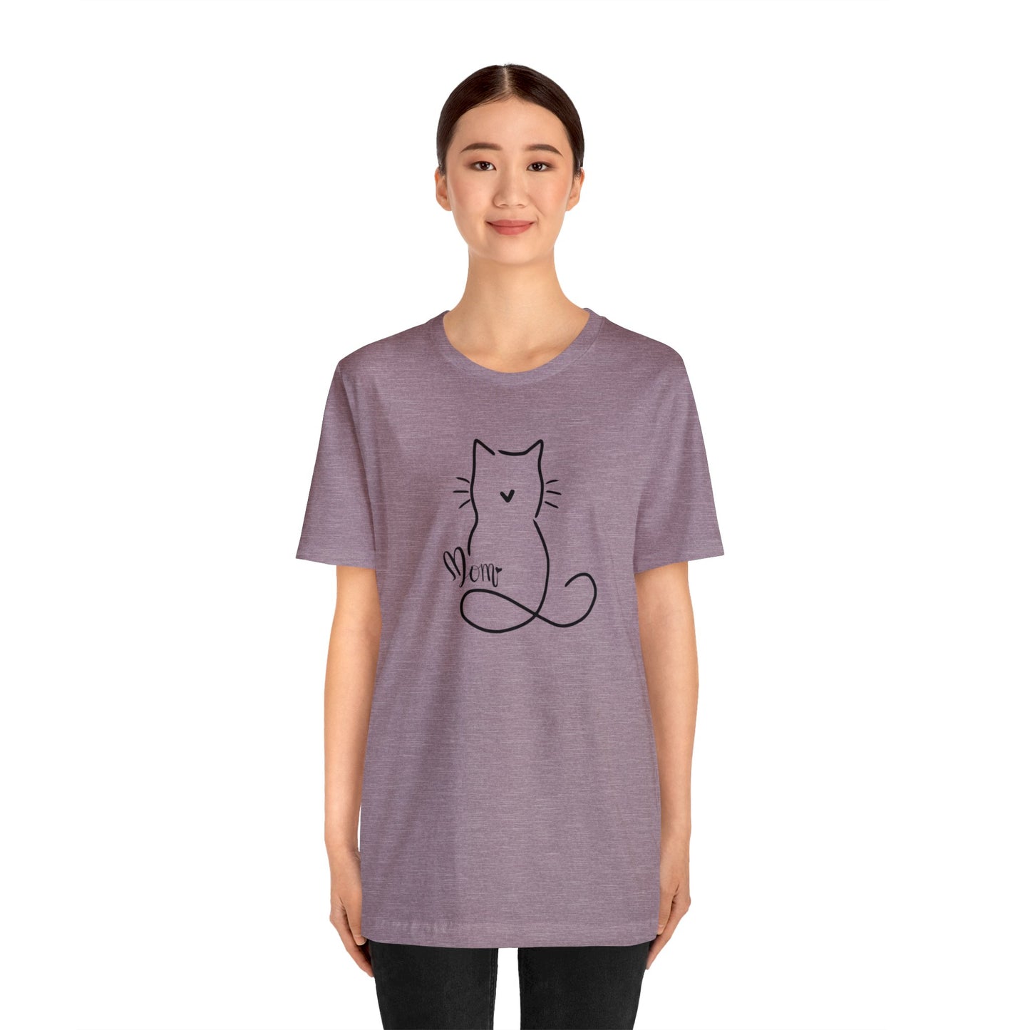 Cat Mom | Unisex Jersey Short Sleeve Tee