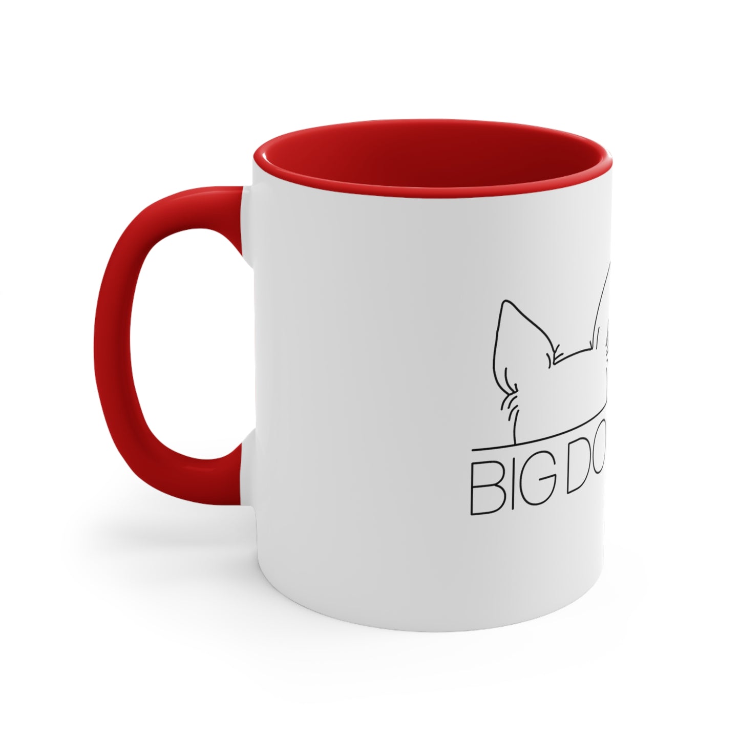BDE Logo Accent Coffee Mug, 11oz
