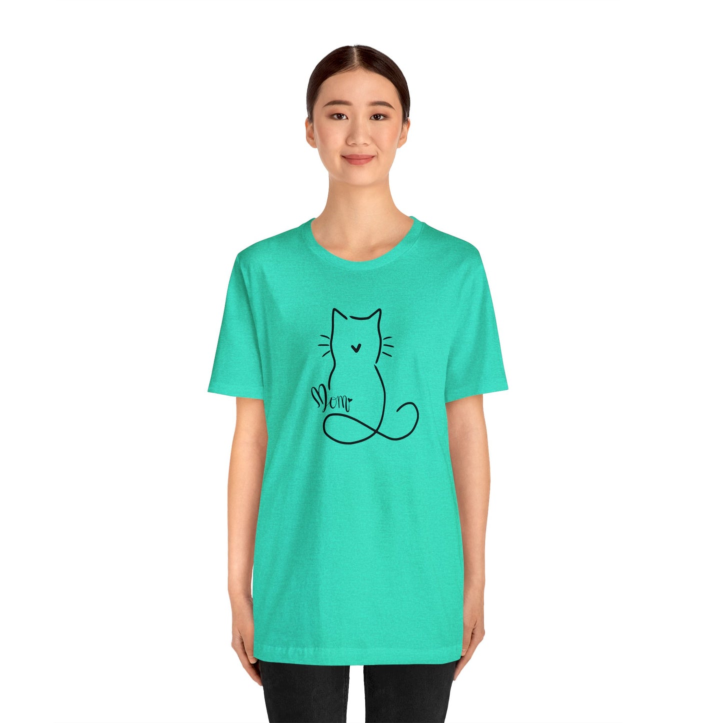 Cat Mom | Unisex Jersey Short Sleeve Tee
