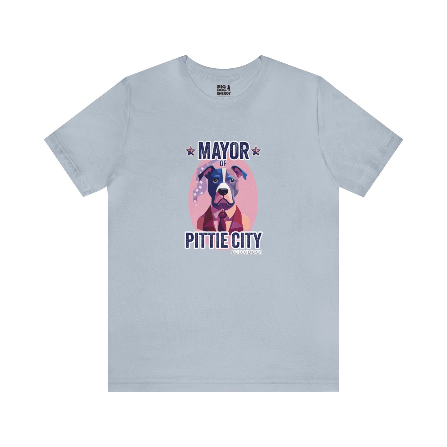 Mayor of Pittie City | Unisex Jersey Short Sleeve Tee