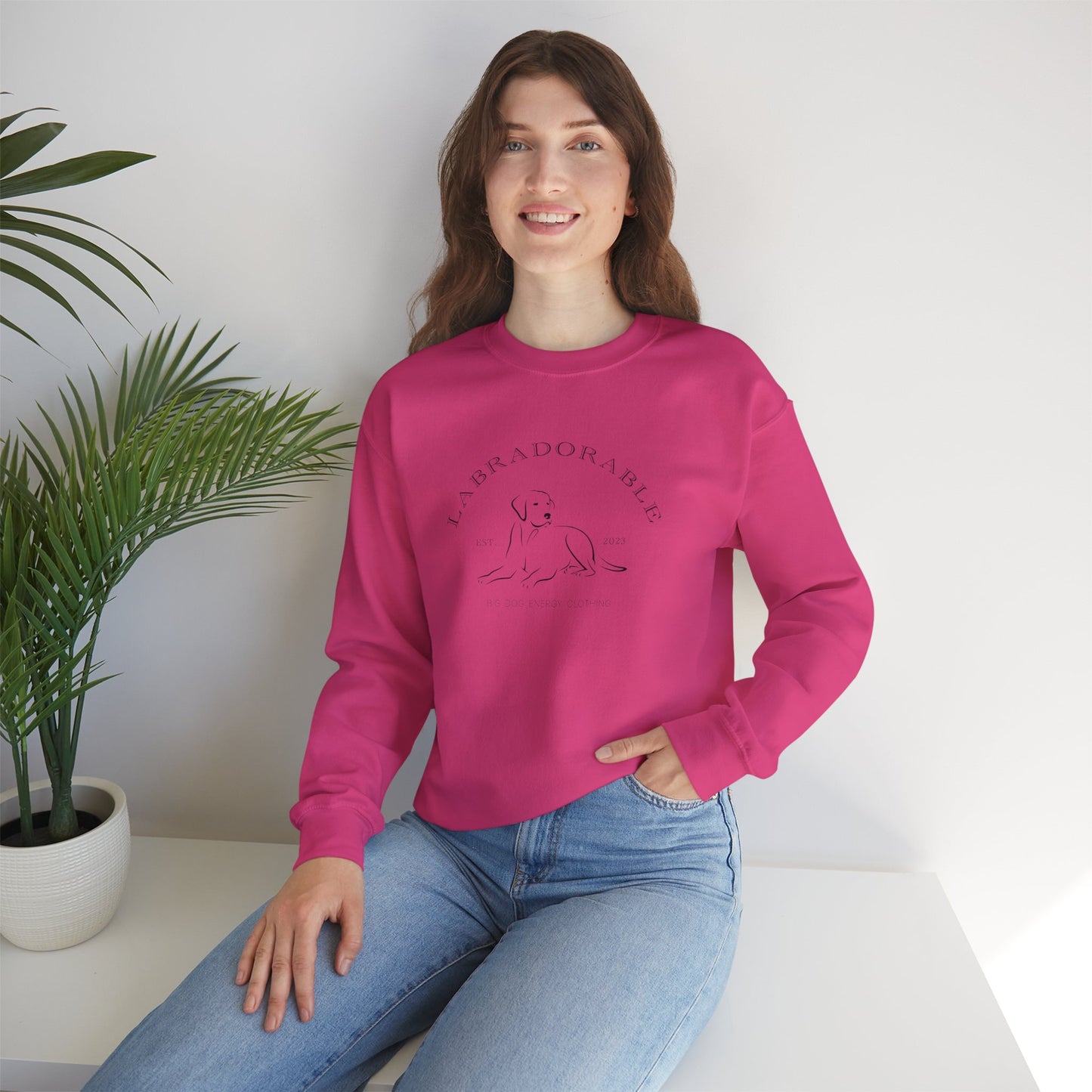 Labradorable | Unisex Heavy Blend™ Crewneck Sweatshirt