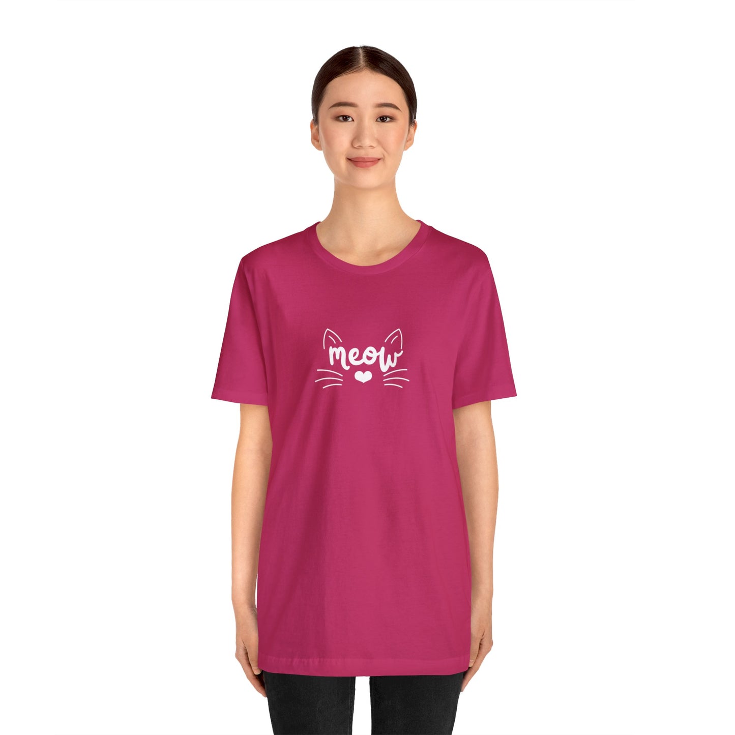 Meow! | Unisex Jersey Short Sleeve Tee