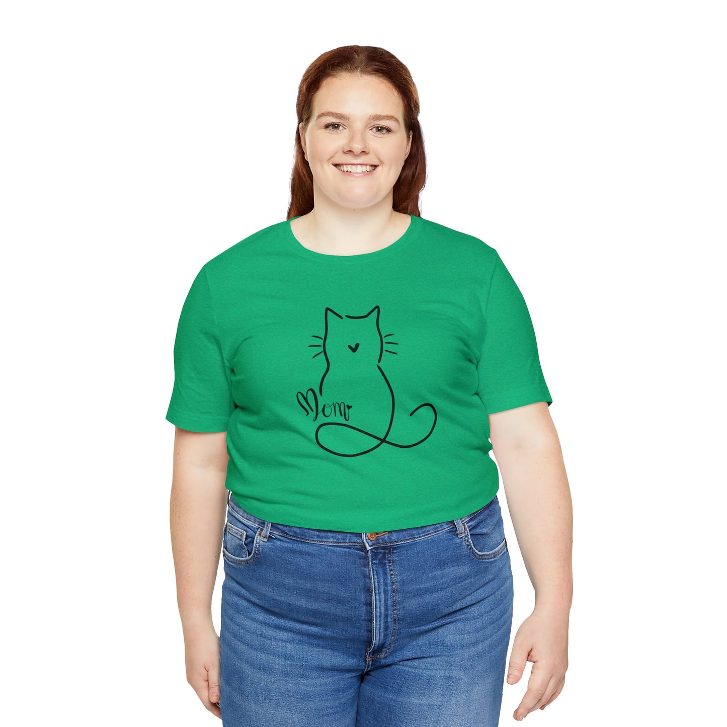 Cat Mom | Unisex Jersey Short Sleeve Tee
