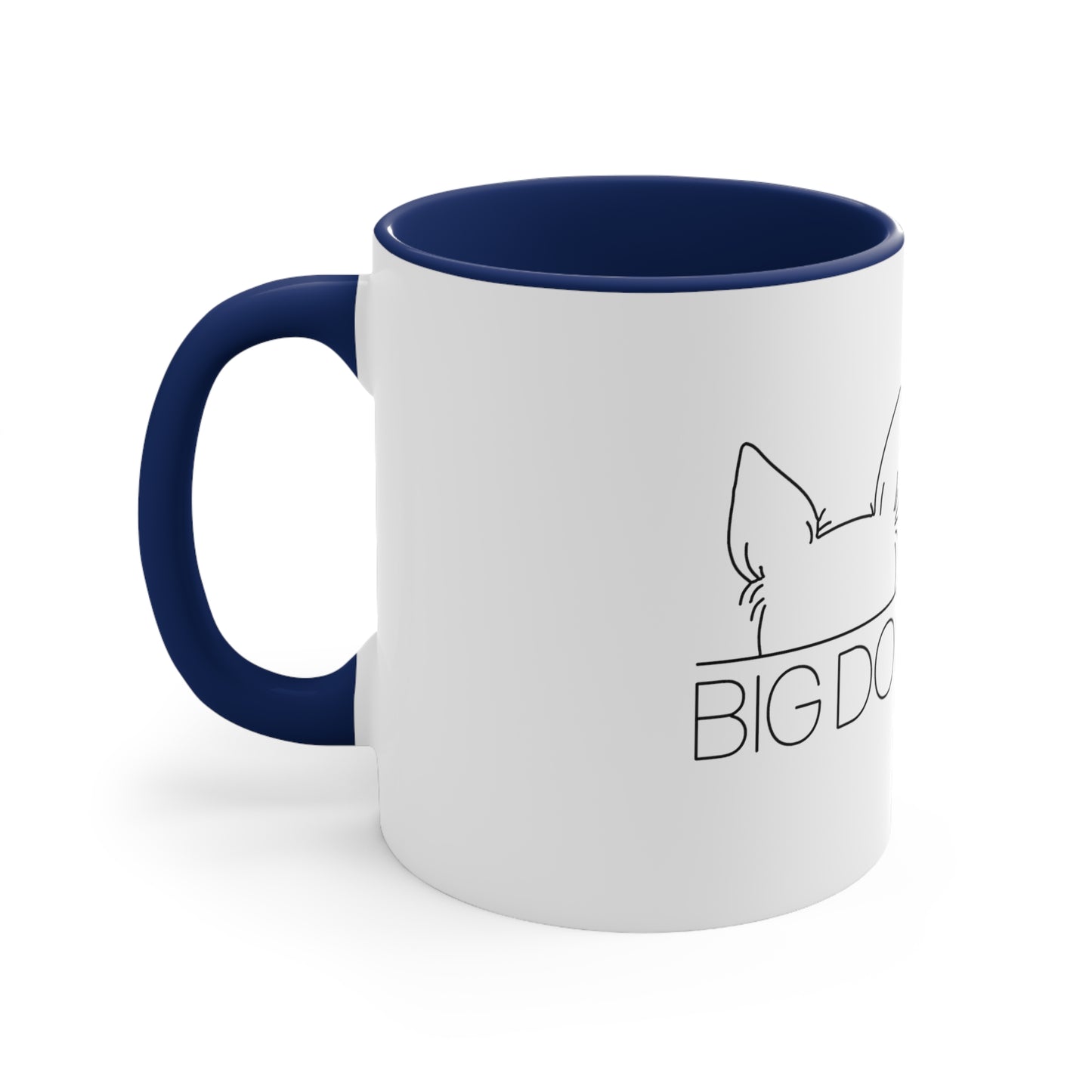 BDE Logo Accent Coffee Mug, 11oz