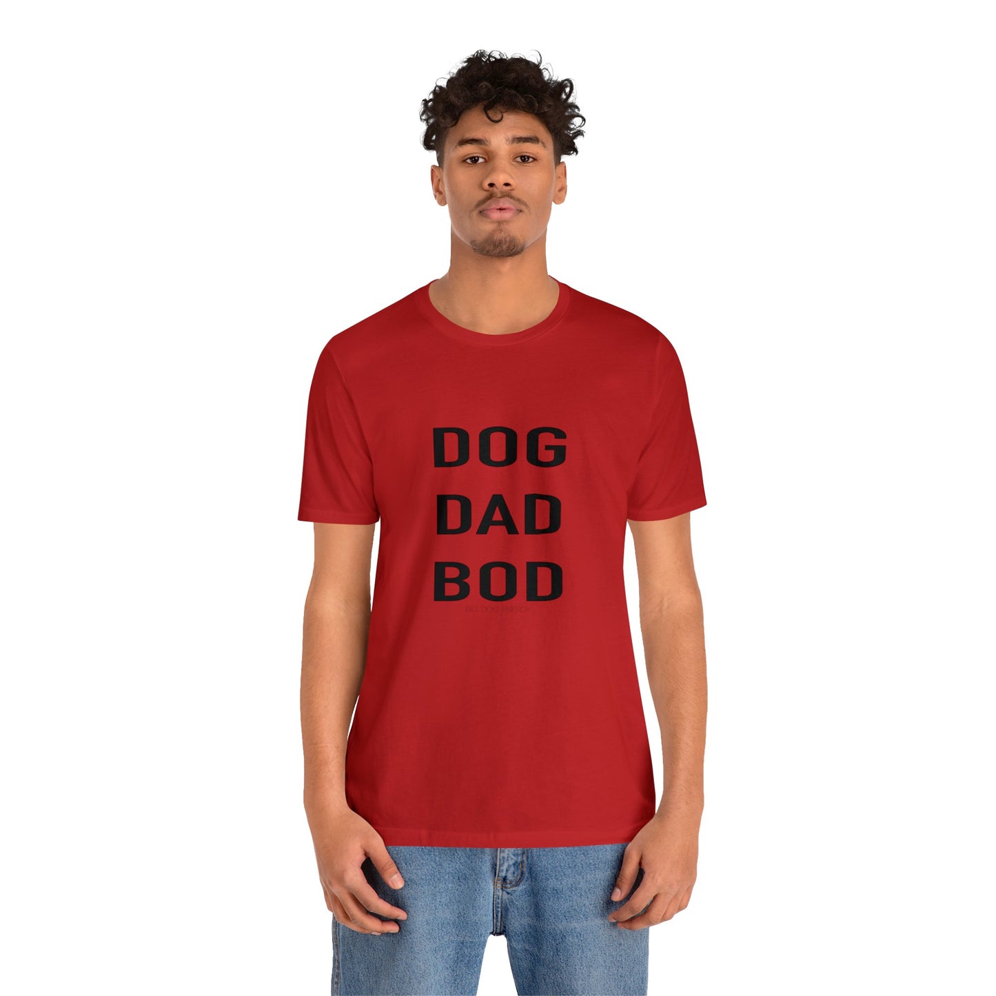 Dog Dad Bod | Unisex Jersey Short Sleeve Tee