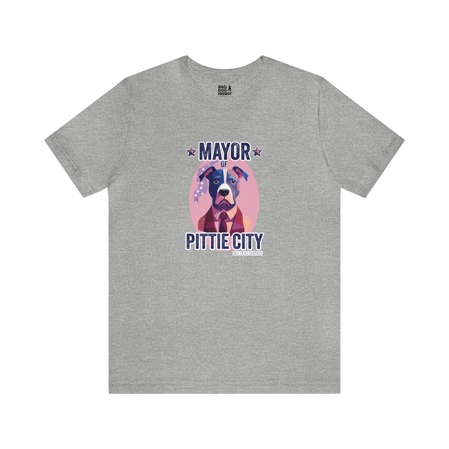 Mayor of Pittie City | Unisex Jersey Short Sleeve Tee