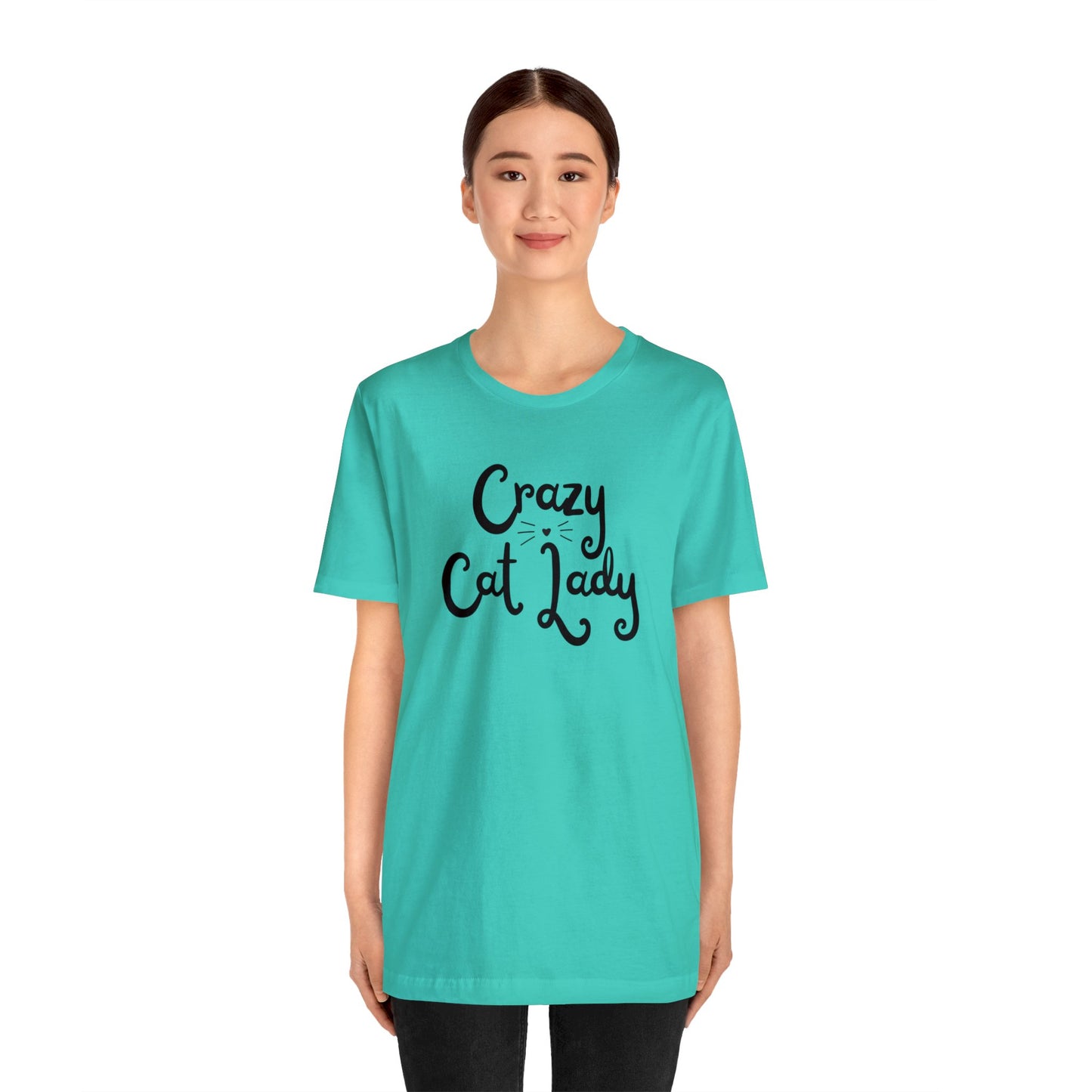 Crazy Cat Lady | Unisex Jersey Short Sleeve Tee