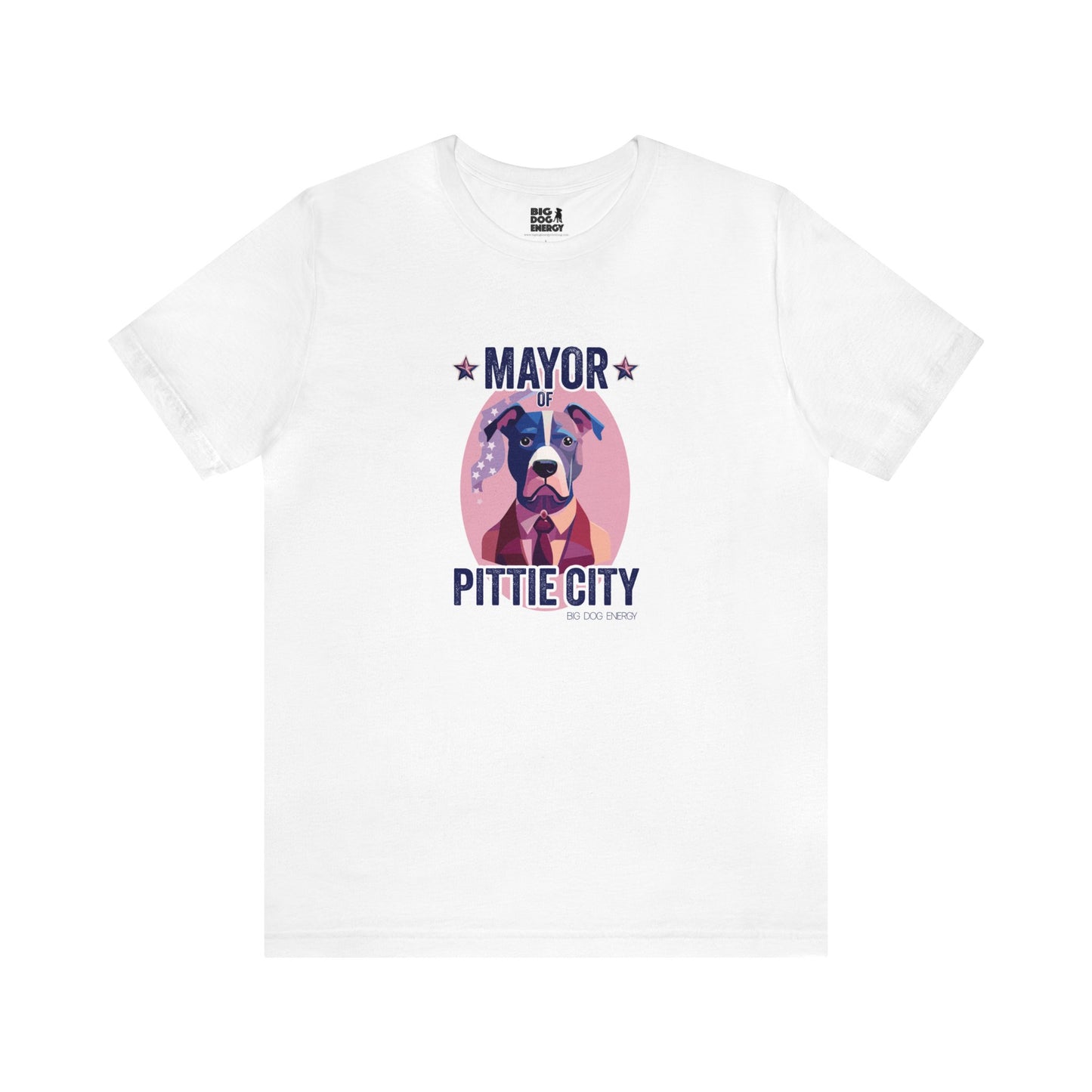Mayor of Pittie City | Unisex Jersey Short Sleeve Tee