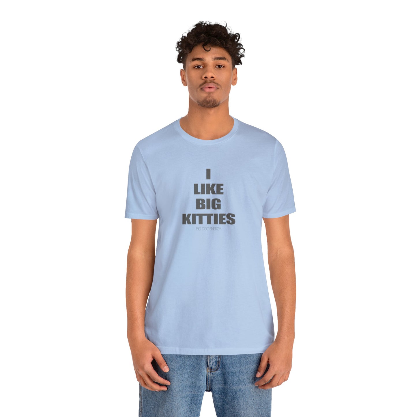 I Like Big Kitties | Unisex Jersey Short Sleeve Tee