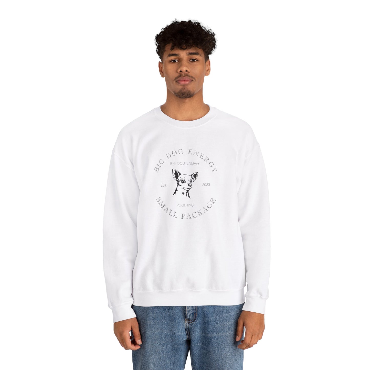 BDE, Small Package | Unisex Heavy Blend™ Crewneck Sweatshirt