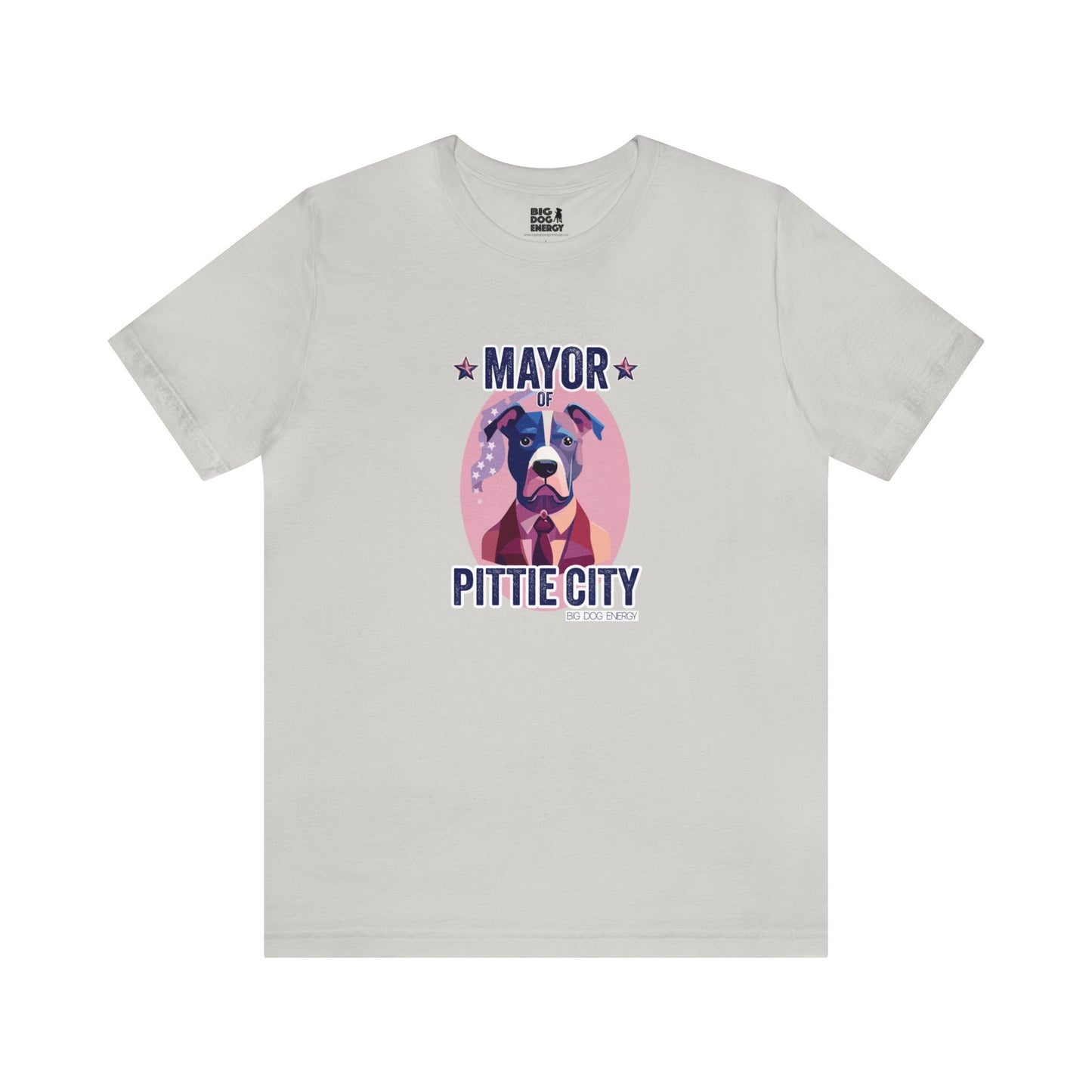 Mayor of Pittie City | Unisex Jersey Short Sleeve Tee
